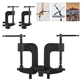 2-in-1 Adjustable Angle Clamp, 0-180° Heavy Duty Clamp Set, Detaches into Two Separate C-Clamps for Welding, Woodworking & Metalworking (Patent Pending)