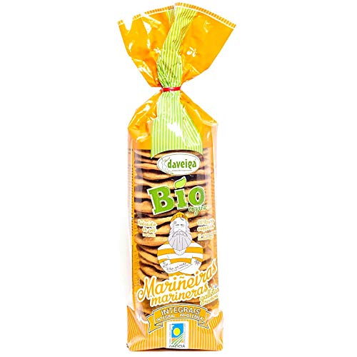 Marineras galletas integrales saladas 180g Daveiga | ecológico