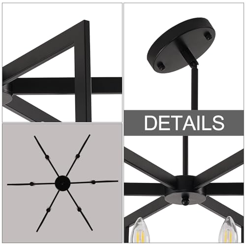 Black-Farmhouse-Chandelier-6-Light-Geometric-Dining-Room-Fixture-Modern-Industrial-Foyer-Lighting-Fixtures-Rustic-Hanging-Pendant-Lights-for-Living-Room-Bedroom-Entryway-Kitchen-Island