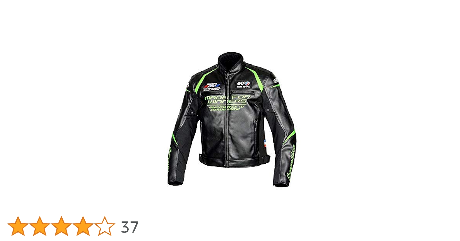 Amazon | [エルフ] バイク用ジャケット エヴォルツィオーネPUレザー