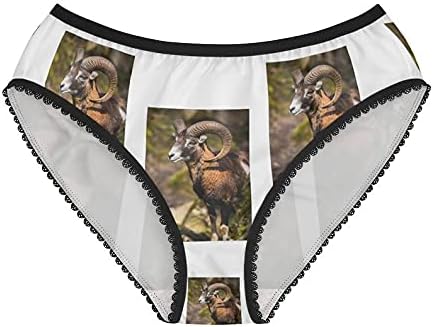 Ovis Orientalis Panties, Ovis Orientalis Underwear, Briefs, Cotton Briefs, Funny Underwear, Panties For Women