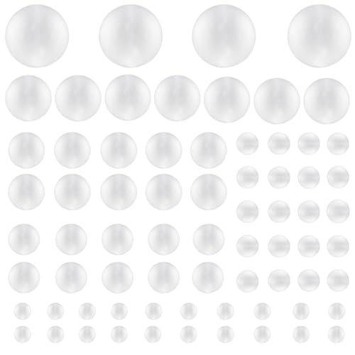 niCWhite White Foam Balls