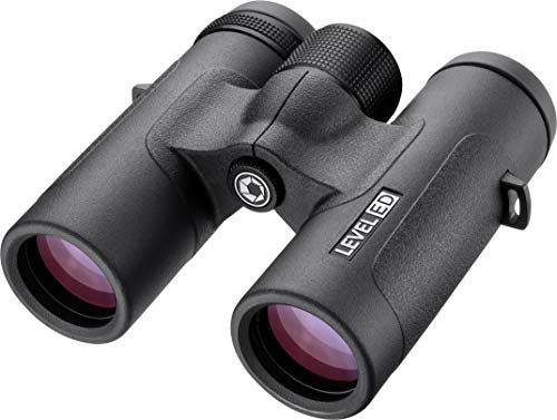 Barska AB12990 Level ED 8x32 Binoculars with Crystal Clear Glass BAK-4 Prism Perfect for Bird Watching Hunting Outdoor C
