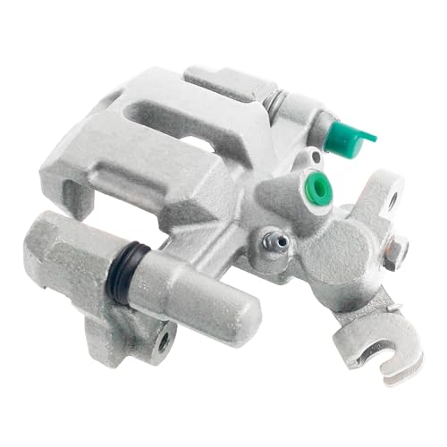 Image of Detroit Axle - Rear Left Brake Caliper w /Bracket for 1997-2003 Ford Escort