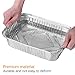BESTonZON 20PCS Heavy Duty Thicker Aluminum Foil Pans With Board Lids for Cooking, Roasting, Baking - 10” X 7.5” X 2.5”