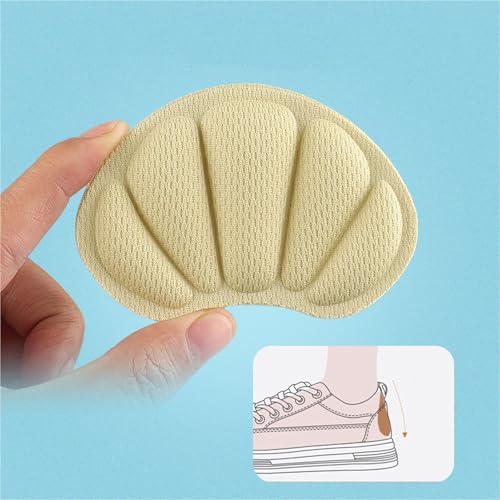 Almohadillas para el talón que evitan el roce en zapatos grandes pack de 16 unidades gris 6