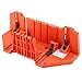 Miter Saw Box, Plastic Clamping Mitre Block Pruning Saw Wood Cutting Angles Hand Saw Hardware Tool with Clamp for Woodworker Carver Carpenter