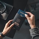 VULKIT RFID Blocking Sleeves 4 Passport Holders, Anti-Theft RFID Blocker Sets Travel Essentials Fits Bags & Purses - Image 2
