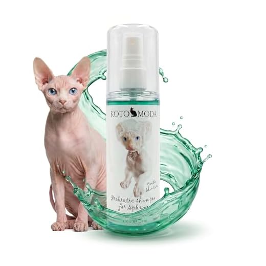 Kotomoda Champú probiótico para Sphynx Cats 120 ml