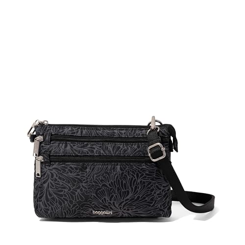 Image of Securtex Anti-Theft Stash Crossbody - 9.25 inchx 6.25 inch Travel Safe Bag w /Locking Zippers