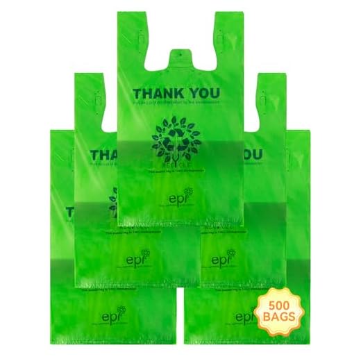 Eco-Friendly Biodegradable T-Shirt Bags