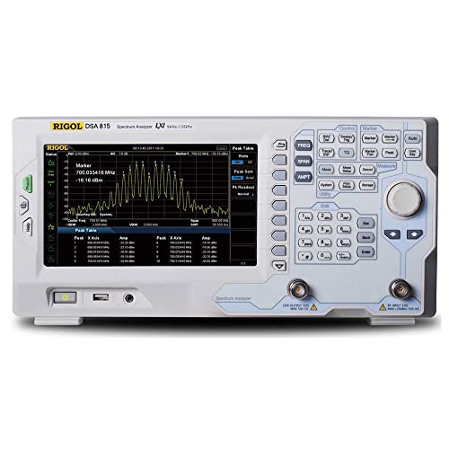 Image of Rigol DSA815-TG-AMZ2 | Spectrum Analyzer, 9kHz to 1.5GHz with preamplifier and tracking generator