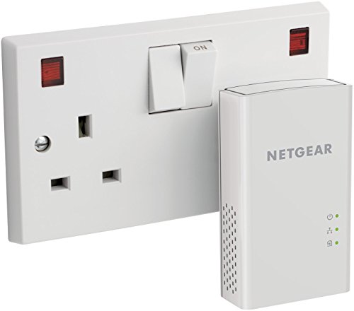 Netgear Pl1000-100Uks Pl1000 Powerline 1000 Mbps 1 Gigabit Ethernet Port Adapter, Homeplug Access Point #TOP1