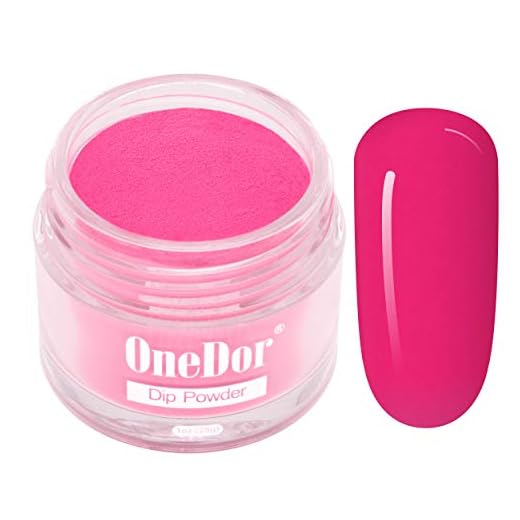 OneDor Nail Dip Dipping Powder – Acrylic Color Pigment Powders Pro Collection System, 1 Oz. (33)