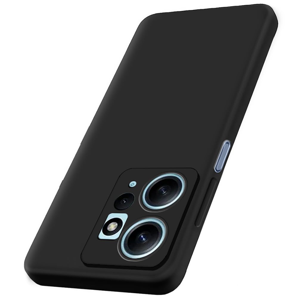 Fashionury Back Cover Case for Redmi Note 12 4G | Camera Bump Protection | Matte Soft Silicon Flexible | All Side Shock Proof Rubberised Back Case Cover for Redmi Note 12 4G (Black) (B0CT5TXPB5) Amazon Price History, Amazon Price Tracker