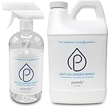 PUREFY Anti-Allergen Spray - (24oz+68 oz) Hypoallergenic. Eliminate Allergens and Odor. Baby Safe. Unscented. No Residue. Asthma & Allergy Safe for Babies and Pets. Allergen Reducer Spray for Health!