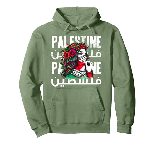Palestinian Girl Bandana Hoodie