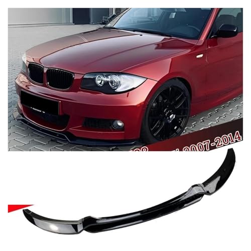 Becquet menton BMW Série 1 E82 E88 look carbone brillant - 4