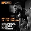 Bulk Dope Max Polvere Pre-allenamento | 563 g | 25 porzioni | Alto Contenuto di Caffeina 200mg | 5g Beta Alanina | 3g Creatina | Miscela AAKG & Citrullina | Vitamina B6 | Blue Raspberry