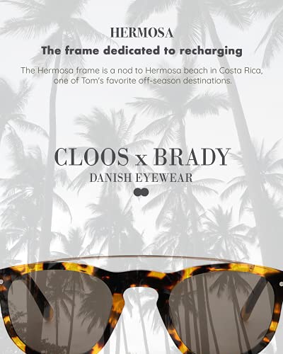 Image of Christopher Cloos x Brady Hermosa Polarized Biodegradable Sunglasses