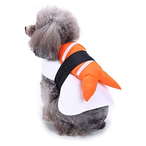 Jormaho Sushi Dog Costume Hoodie Jacket Cover