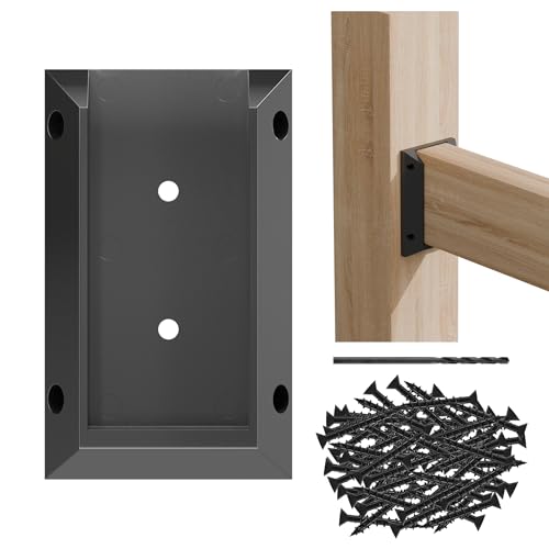 JZVXX 30pcs Deck Railing Bracket connectors for 2x4 Railing Wood