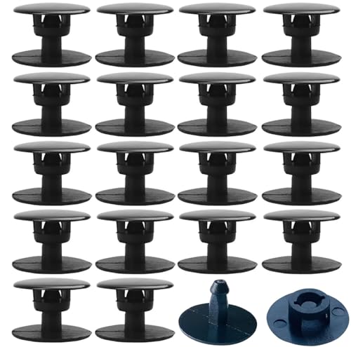 Bessy shop Botones de Remaches,20 Pares Botones a presión de plástico,Remaches para Zuecos, Reparación de Zapatos, sujeción y decoración - Hebilla Femenina, Repuesto para Zapatos de Playa y cocodrilo