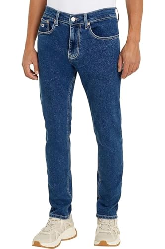 Tommy Jeans Uomo Jeans Austin Slim Fit, Blu (Denim Medium), 32W/30L
