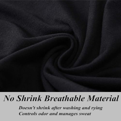 ZONBAILON Mens Pouch Boxer Briefs Big and Tall Bamboo Viscose Breathable Long Leg Underwear Pack4