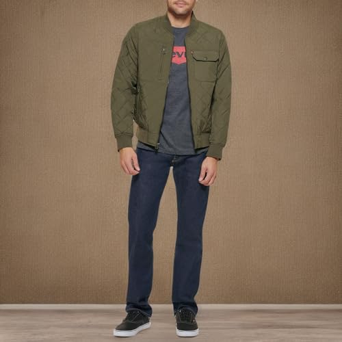 Image of Levi's Men's Levi's Men's Diamond Quilted Bomber Jacket