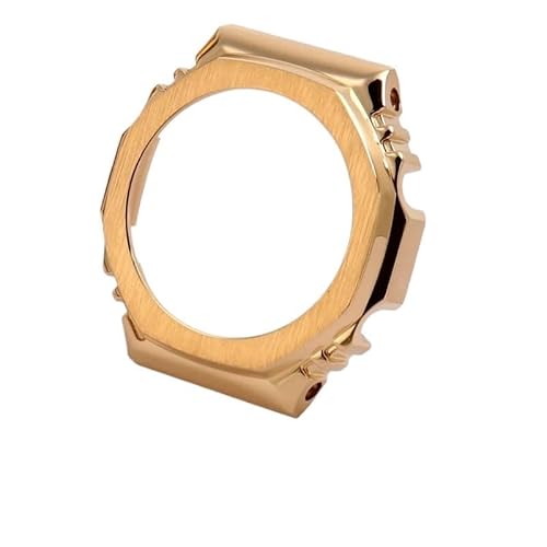 GeRnie GA-2100 GA-2110 �����Y�Z�b�g�X�e�����X�X�`�[�����v�X�g���b�v���^���P�[�X GA2100 GA2110 �đ����t�@�[���I�[�N�x�[���o���h�A�N�Z�T���[ (Color : Single case golden, Size : For