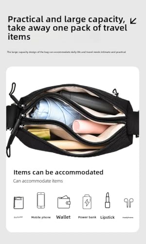 Image of WildHorn Nylon Sling Bag for Women | Lightweight Crossbody Shoulder Bag