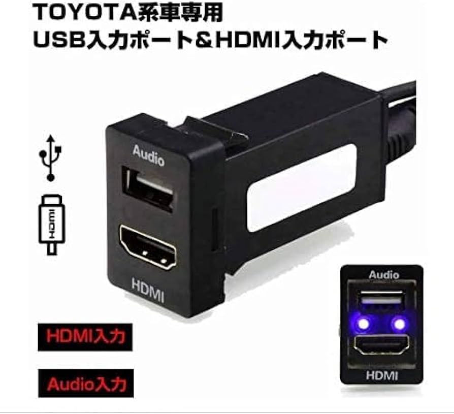 Amazon | USB入力ポート&HDMI入力ポート オーディオ中継 オーディオ