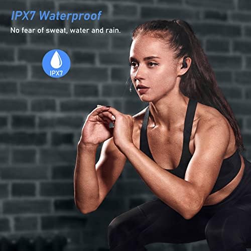 Wireless Earbuds, Blukar Bluetooth 5.2 Headphones, Wireless Earphones in-Ear with High Sensitivity Microphone & Noise Isolating, HiFi Stereo Sound, LED Display, 36H Playtime for iPhone, Android