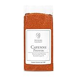 Boomers Gourmet - Cayenne Pfeffer gemahlen, Cayennepfeffer, Cayenne Pepper, Hochwertiger, Scharfer Chili, Ideal für Würzige Gerichte und Marinaden - Nachfüllpack - 90g