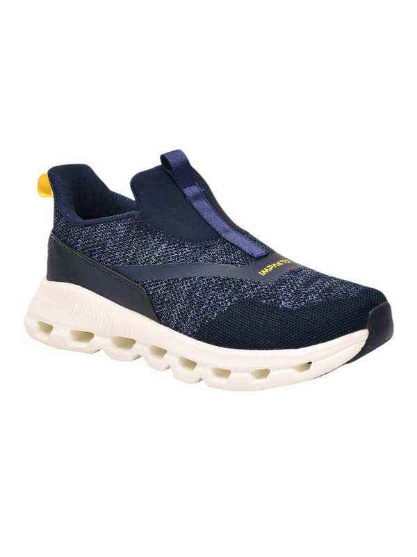 Image of Impakto Air Bounce Walking Shoes | Lightweight & Breathable Casual Shoes | Soft Cushioned Insole | Anti Skid Hexagonal Sole | Stylish Slip-in Fit System Shoes | Ideal for Walking, Gym & Casual Outing