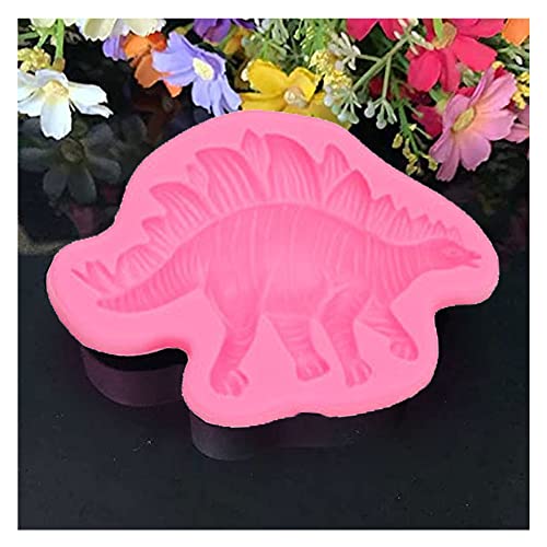 Dinosaur Fondant Molds (7 Pack) Silicone Dragon Candy Chocolate Mold For Dragon Themed Christmas Cake Cupcake Decoration, Sugar Crafts，Paste Icing, Polymer Clay, Resin, Gypsum #TOP1