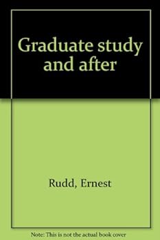 Paperback Graduate study and after Book