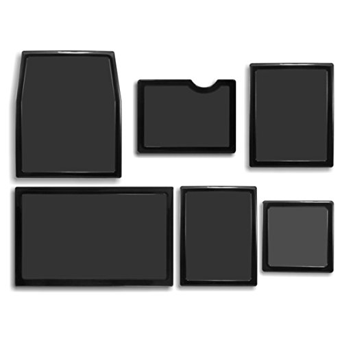 Demciflex Staubfilter Set fĂĽr Cooler Master HAF XM - schwarz/schwarz
