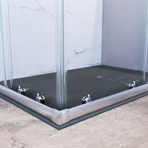 Olimpo Docce - Box Doccia 3 Lati Trasparente 195 6Mm Matias - 80X110X80 - 4
