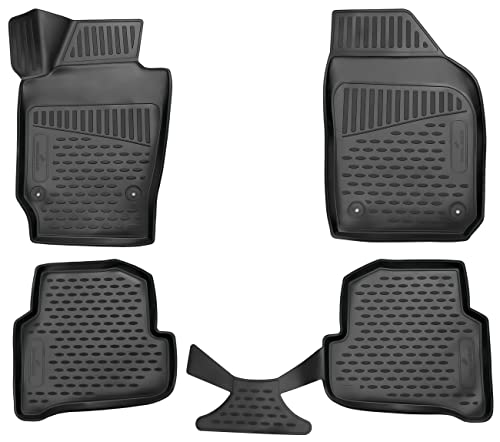 Alfombrillas Coche Goma Skoda Fabia Marca Walser