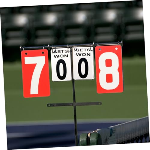 Marcador de números para tenis y deportes Toyvian miniatura 5