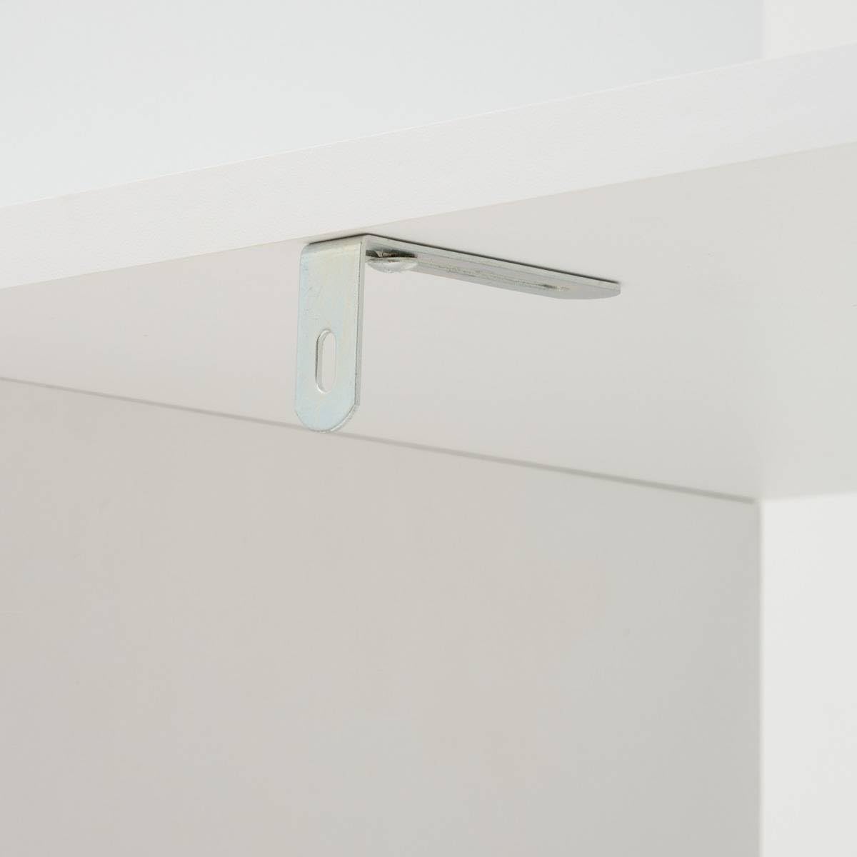 5five - étagère mix'n modul 6 cases escalier 32x102cm blanc