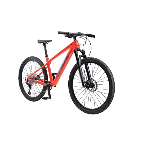LVSEWOA Bicicleta de montaña de Fibra de Carbono para Adultos y Hombres, Ideal para Actividades al Aire Libre.