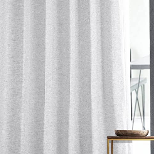 Hpd Half Price Drapes Bellino Room Darkening Curtain 50 X 96 (1 Panel), Boch-Pl1611-96, Chalk Off White #TOP6