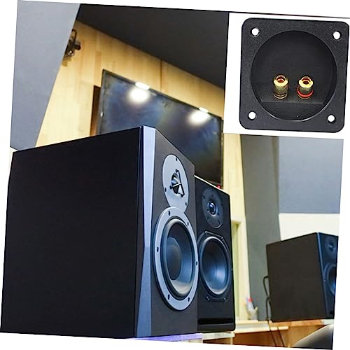 PartyKindom Terminais De Conector De Caixa 2Pcs Subwoofer Terminal Copo Alto-Falantes Audífonos Inal