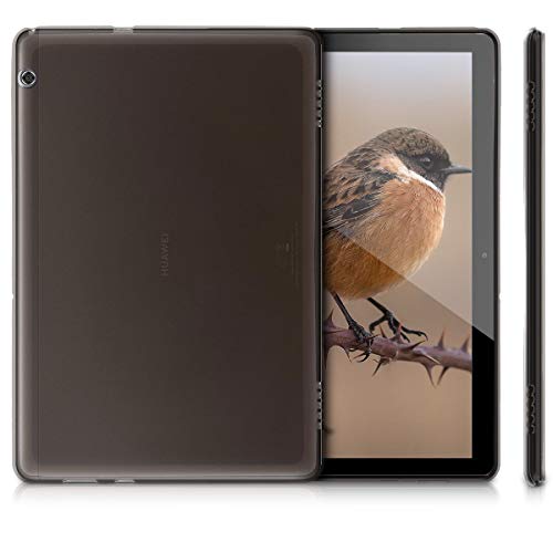 kwmobile-Carcasa-Compatible-con-Huawei-MediaPad-T5-10-Funda-Tablet-de-plastico-TPU-Estuche-en-Negro