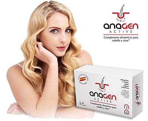 Anagen Active | Vitaminas crece pelo y uñas. (1 Caja -60 cápsulas) - imagen 7