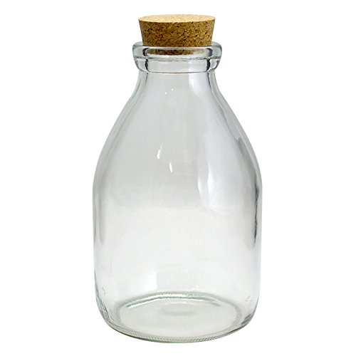 Amazon｜コルク瓶 M-500コルク 509ml 〈39×33.5×15〉｜保存容器