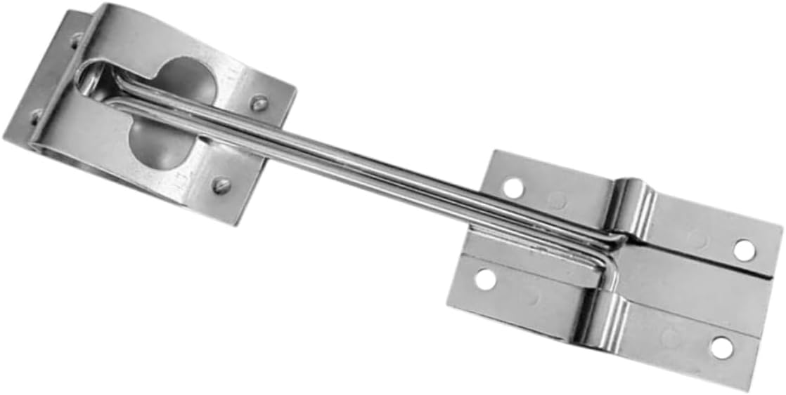 Garneck 1 Set Rv Door Holder Metal Trailer Door Latch with Extended Design for Cargo Trailers Secure Latch Hook for Rvs and Campers